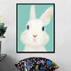 Hand Painted Oil Paintings Cartoon Rabbit Paintings Wall Art For Home Decoration