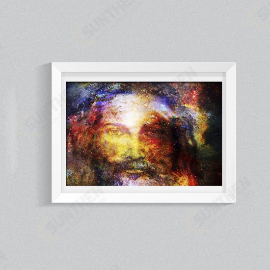 Hand Painted Oil Paintings Jesus Portrait Wall Art For Home Decoration