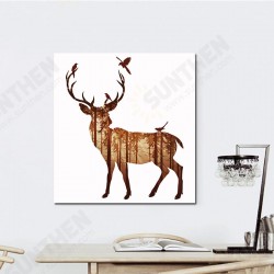 Hand Painted Oil Paintings Simple Style-B Side Face Deer Wall Art For Home Decoration Painting Hand Painted Oil Paintings Simple Style-B Side Face Deer Wall Art For Home Decoration Painting