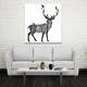 Hand Painted Oil Paintings Simple Style-C Side Face Deer Wall Art For Home Decoration Paintings Hand Painted Oil Paintings Simple Style-C Side Face Deer Wall Art For Home Decoration Paintings