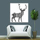 Hand Painted Oil Paintings Simple Style-C Side Face Deer Wall Art For Home Decoration Paintings Hand Painted Oil Paintings Simple Style-C Side Face Deer Wall Art For Home Decoration Paintings
