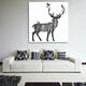 Hand Painted Oil Paintings Simple Style-C Side Face Deer Wall Art For Home Decoration Paintings Hand Painted Oil Paintings Simple Style-C Side Face Deer Wall Art For Home Decoration Paintings
