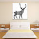 Hand Painted Oil Paintings Simple Style-C Side Face Deer Wall Art For Home Decoration Paintings Hand Painted Oil Paintings Simple Style-C Side Face Deer Wall Art For Home Decoration Paintings