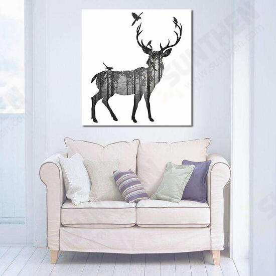 Hand Painted Oil Paintings Simple Style-C Side Face Deer Wall Art For Home Decoration Paintings Hand Painted Oil Paintings Simple Style-C Side Face Deer Wall Art For Home Decoration Paintings