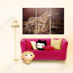 Hand Painted Three Combination Decorative Paintings Three Dogs Wall Art For Home Decoration Hand Painted Three Combination Decorative Paintings Three Dogs Wall Art For Home Decoration