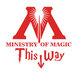 Ministry Of Magic Bathroom Wall sticker Home Decor Toilet Decal DIY Rest Room Wall Decals Ministry Of Magic Bathroom Wall sticker Home Decor Toilet Decal DIY Rest Room Wall Decals