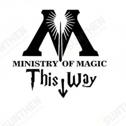 Ministry Of Magic Bathroom Wall sticker Home Decor Toilet Decal DIY Rest Room Wall Decals Ministry Of Magic Bathroom Wall sticker Home Decor Toilet Decal DIY Rest Room Wall Decals