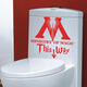 Ministry Of Magic Bathroom Wall sticker Home Decor Toilet Decal DIY Rest Room Wall Decals Ministry Of Magic Bathroom Wall sticker Home Decor Toilet Decal DIY Rest Room Wall Decals