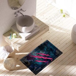 PAG 3D Bathroom Anti Slip Break Pattern Floor Sticker Waterproof Washable Shower Room Decor PAG 3D Bathroom Anti Slip Break Pattern Floor Sticker Waterproof Washable Shower Room Decor