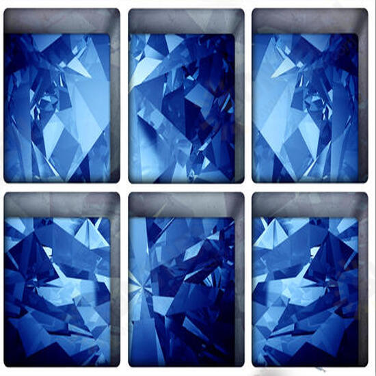 PAG 6pcs 13x13cm Water Shadow Ocean/Forest Seires Pattern 3D Non-Slip Waterproof Bathtub Mat Sticker PAG 6pcs 13x13cm Water Shadow Ocean/Forest Seires Pattern 3D Non-Slip Waterproof Bathtub Mat Sticker