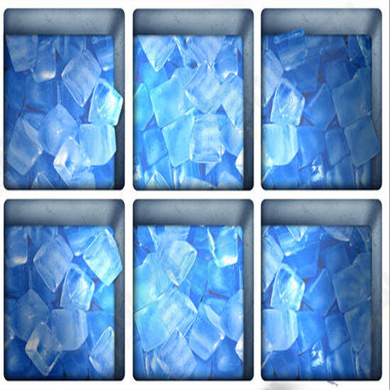 PAG 6pcs 13x13cm Water Shadow Ocean/Forest Seires Pattern 3D Non-Slip Waterproof Bathtub Mat Sticker PAG 6pcs 13x13cm Water Shadow Ocean/Forest Seires Pattern 3D Non-Slip Waterproof Bathtub Mat Sticker