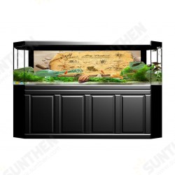 PVC Waterproof Ocean Natural Landscape Fish Bowl Aquarium Decor Sticker Glass Decorations PVC Waterproof Ocean Natural Landscape Fish Bowl Aquarium Decor Sticker Glass Decorations