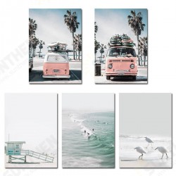 Sea Beach Landscape Nordic Poster Wall Art Canvas Prints Home Decorations Unframe Sea Beach Landscape Nordic Poster Wall Art Canvas Prints Home Decorations Unframe