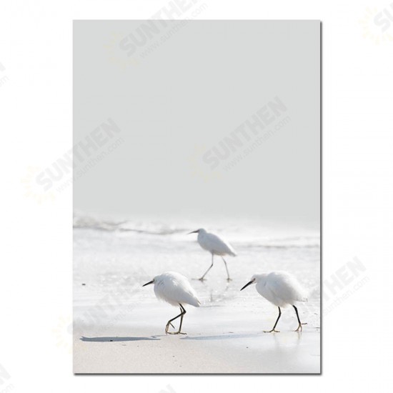 Sea Beach Landscape Nordic Poster Wall Art Canvas Prints Home Decorations Unframe