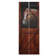 Self Adhesive Mural Decals 3D Horse Door Wall Sticker Wrap Home Decor 77x200cm