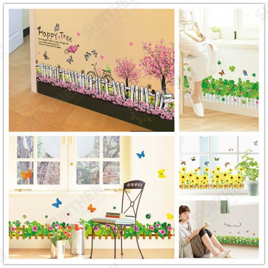Skirting Wall Stickers Decals 20 Patterns Home Wall Window Decor Door Skirting Board Wall Line Decal