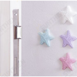 Starfish Silicone Door Knob Mute Luminous Elastic Stickers Crash Buffer Wall Protector Stickers Starfish Silicone Door Knob Mute Luminous Elastic Stickers Crash Buffer Wall Protector Stickers