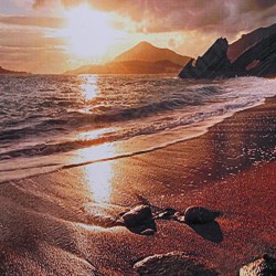 Sunset Beach Landscape Canvas Wall Art Picture Print Decor Frameless Canvas for Home Decoration Sunset Beach Landscape Canvas Wall Art Picture Print Decor Frameless Canvas for Home Decoration