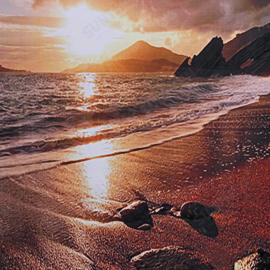 Sunset Beach Landscape Canvas Wall Art Picture Print Decor Frameless Canvas for Home Decoration Sunset Beach Landscape Canvas Wall Art Picture Print Decor Frameless Canvas for Home Decoration