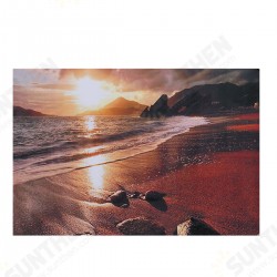 Sunset Beach Landscape Canvas Wall Art Picture Print Decor Frameless Canvas for Home Decoration Sunset Beach Landscape Canvas Wall Art Picture Print Decor Frameless Canvas for Home Decoration