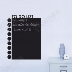 To do list ChalkBoard Sticker Blackboard Decor Stickers Removable Vinyl Draw Decor Mural Decals To do list ChalkBoard Sticker Blackboard Decor Stickers Removable Vinyl Draw Decor Mural Decals