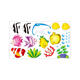 Tropical Cartoon Fish Sea Bubble Ocean World Removable Wall Bathroom Sticker Glass Pastes Decor