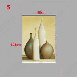 Vase Roller Shutters Painting PAG Roller Blind Background Wall Decor Window Curtain Drawing Vase Roller Shutters Painting PAG Roller Blind Background Wall Decor Window Curtain Drawing