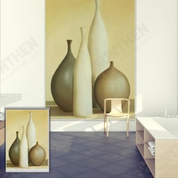 Vase Roller Shutters Painting PAG Roller Blind Background Wall Decor Window Curtain Drawing Vase Roller Shutters Painting PAG Roller Blind Background Wall Decor Window Curtain Drawing