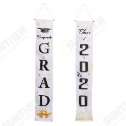 Wall-Mounted Graduation Banner Door Curtain Dormitory Removable Sticker for Graduatiing Ceremony Wall-Mounted Graduation Banner Door Curtain Dormitory Removable Sticker for Graduatiing Ceremony