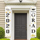 Wall-Mounted Graduation Banner Door Curtain Dormitory Removable Sticker for Graduatiing Ceremony