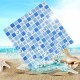 Waterproof Crystal 3D Mosaic Tiles Wall Sticker for Bathroom Decor