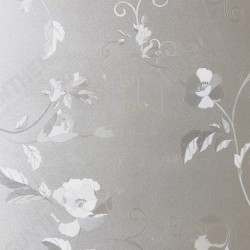 Window Film Sticker Glue-free Static Cling Glass DIY Home Decor Peony Flower Window Film Sticker Glue-free Static Cling Glass DIY Home Decor Peony Flower
