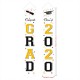 Wterproof Graduation Banner Door Curtain Dormitory Couplet Sticker for Graduatiing Ceremony