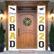 Wterproof Graduation Banner Door Curtain Dormitory Couplet Sticker for Graduatiing Ceremony