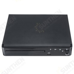 1080P Full HD LCD DVD Player Compact 6 Region Stereo Video MP4 MP3 CD USB Remote 1080P Full HD LCD DVD Player Compact 6 Region Stereo Video MP4 MP3 CD USB Remote