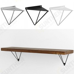 2PCS Durable Wall Mount Multi-Use Shelf Heavy Duty Metal Support Bracket Prism Furniture Bracket 2PCS Durable Wall Mount Multi-Use Shelf Heavy Duty Metal Support Bracket Prism Furniture Bracket