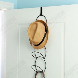 Hats Clothes Tie Interlink Holder Wire Stackable Storage Rack Kitchen Organizer Door Wall Hooks Hats Clothes Tie Interlink Holder Wire Stackable Storage Rack Kitchen Organizer Door Wall Hooks