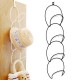 Hats Clothes Tie Interlink Holder Wire Stackable Storage Rack Kitchen Organizer Door Wall Hooks