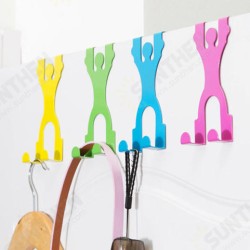 HH-02 Creative Doll Door Back Hook Hangers Iron Seamless Hook Door Multifunction Peg Racks HH-02 Creative Doll Door Back Hook Hangers Iron Seamless Hook Door Multifunction Peg Racks