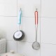 HN-31 6PCs Strong Transparent Sticky Wall Hooks Hanger for Kitchen Bathroom Holder