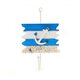 KC-WH04 Nautical Wood Hook Wall Mount Mediterranean Bedroom Bathroom Hat Key Door Hanger