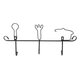 KC-WH09 Creative Wall Mount Metal Hook Bedroom Bathroom Hat Key Door Hanger