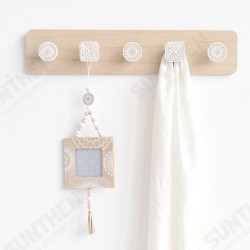 Nordic Wood Coat Hanger Wall Hook Home Decorative Clothes Hangers Key Holder Wall Mounted Coat Rack Key Hanger Wall Shelf Nordic Wood Coat Hanger Wall Hook Home Decorative Clothes Hangers Key Holder Wall Mounted Coat Rack Key Hanger Wall Shelf