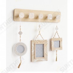 Nordic Wood Coat Hanger Wall Hook Home Decorative Clothes Hangers Key Holder Wall Mounted Coat Rack Key Hanger Wall Shelf Nordic Wood Coat Hanger Wall Hook Home Decorative Clothes Hangers Key Holder Wall Mounted Coat Rack Key Hanger Wall Shelf