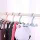 Rotated Storage Rack Bag Hanger Plastic Clothes Rack Creative Tie Closet Hanger Wardrobe Organizer