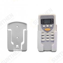 Universal Air Conditioner Remote Control Holder Wall Mounted Storage Box White Universal Air Conditioner Remote Control Holder Wall Mounted Storage Box White