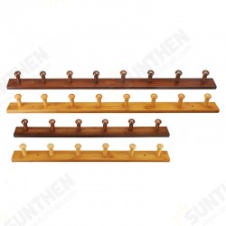 Wall-mounted Clothes Hook Natural Bamboo Coat Hanger Home Key Bag Storage Shelf Wall-mounted Clothes Hook Natural Bamboo Coat Hanger Home Key Bag Storage Shelf