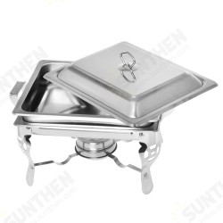 1PC 6L Stainless Steel Buffet Stove Chafing Dish Food Warmer Party Home Cater Food Warmer Buffet Stoves 1PC 6L Stainless Steel Buffet Stove Chafing Dish Food Warmer Party Home Cater Food Warmer Buffet Stoves