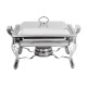 1PC 6L Stainless Steel Buffet Stove Chafing Dish Food Warmer Party Home Cater Food Warmer Buffet Stoves