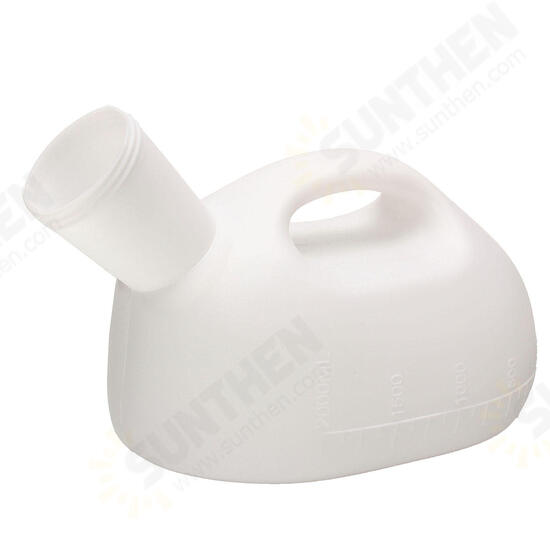 2000ml Portable Travel Camping Paralyzed Male Urinal Urine Bottle Pee Holder Incontinence Aid